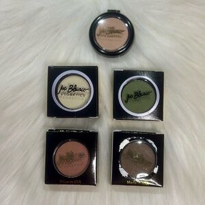 Joe Blasco 5-Piece Eyeshadow Bundle – Mesa, Dark Buff, Allure, Autumn, Dark Buff